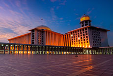 Istiqlal Mosque at Daerah Khusus Ibukota Jakarta